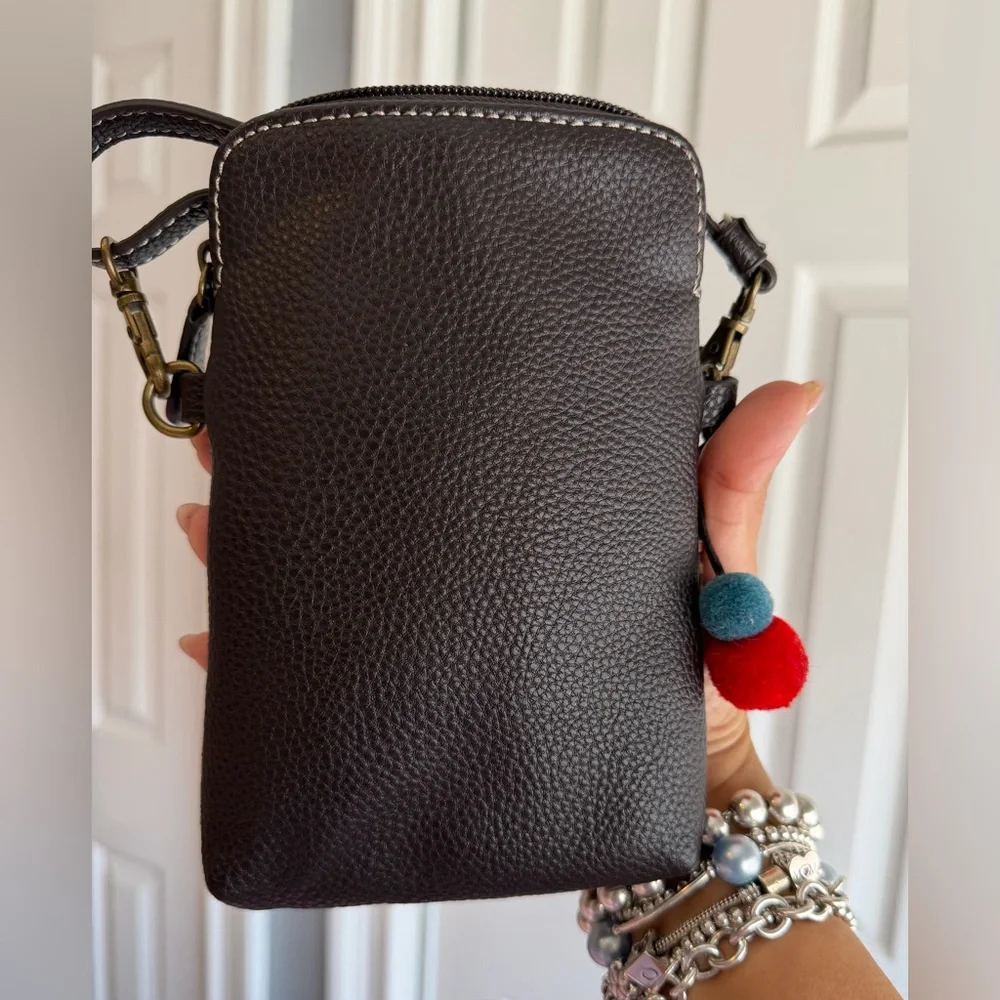 Chala Striped Alpaca Crossbody Cell Phone
Purse Mini Crossbody Bag ID Card - Picture 4 of 8